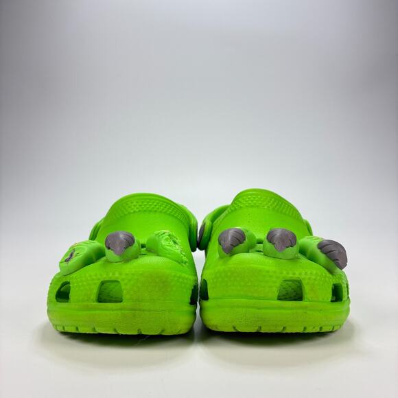 Crocs Classic I Am Dinosaur Clog Green Slip On Lightweight 209700 Youth Size 9 - Picture 2 of 10